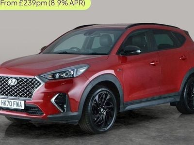 Used Hyundai Tucson N Line 136 HP (100 kW) 2020 Red SUV