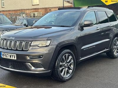 Begagnad Jeep Grand Cherokee Summit 250 HK (183 kW) 2018 Grå SUV