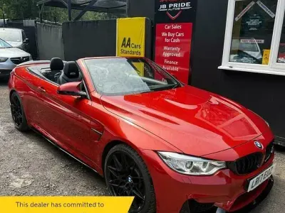 Used BMW M4 Cabriolet Competition Edition 2017 Orange Cabriolet