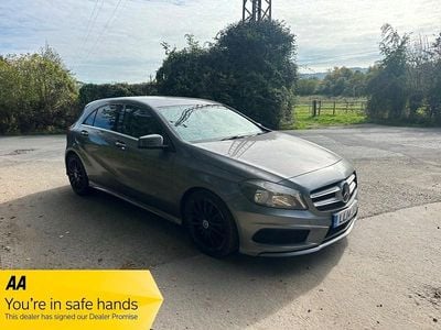 Used Mercedes A200 AMG 136 HP (100 kW) 2014 Grey Hatchback