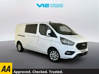 Used Ford Transit Custom Limited 130 HP (95 kW) 2022 White Van