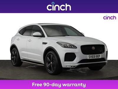 White Used 2019 Jaguar E-Pace Chequered Flag SUV | £19,189 (Fair price)