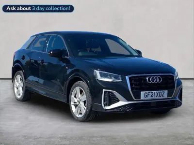 Second-hand Audi Q2 S-Line 150 CP (110 kW) 2021 Negru SUV