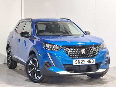 Begagnad Peugeot 2008 Allure Premium 101 HK (74 kW) 2022 Blå SUV