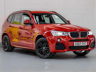 Used BMW X3 M Sport 2017 Red SUV