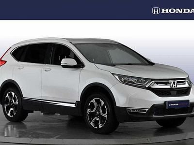 Pearl platinum white Used 2019 Honda CR-V SR SUV | £19,195 (Fair price)