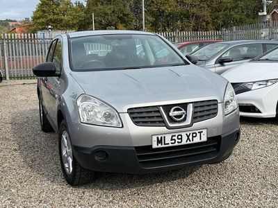 Used Nissan Qashqai Visia 113 HP (83 kW) 2009 Silver SUV