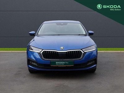 Used Skoda Octavia SE Technology 110 HP (80 kW) 2022 Race blue metallic Hatchback