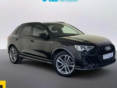 Used Audi Q3 Black Edition 150 HP (110 kW) 2022 Black SUV