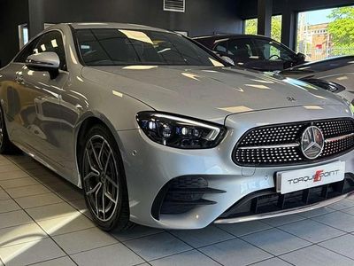 Used Mercedes E220 AMG Line Premium 194 HP (142 kW) 2020 Silver Coupe