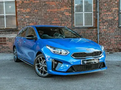 Used Kia Ceed GT-Line 134 HP (98 kW) 2021 Blue Hatchback