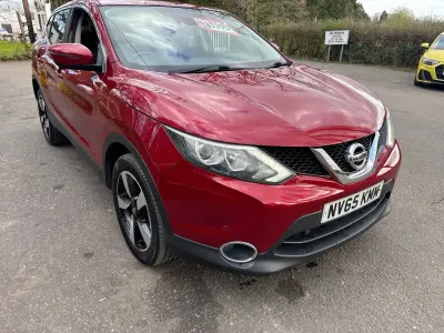 Used Nissan Qashqai N-TEC 2016 Red SUV