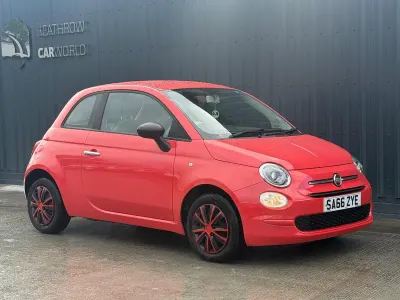 Used Fiat 500 Pop 69 HP (50 kW) 2016 Pink Hatchback