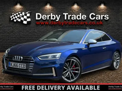 Used Audi S5 Comfort 354 HP (260 kW) 2017 Blue Coupe