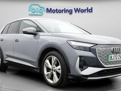 Grey Used 2022 Audi Q4 e-tron S-Line SUV | £21,500 (Good price)