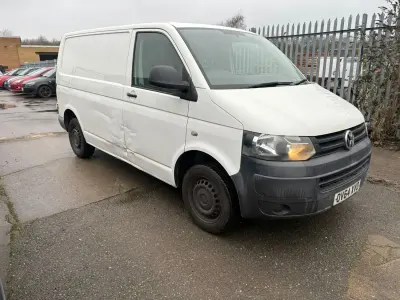 Begagnad VW Transporter Startline 102 HK (75 kW) 2014 Vit Van