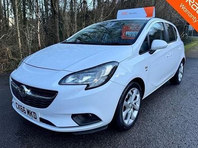 Used Vauxhall Corsa 75 HP (55 kW) 2016 White Hatchback