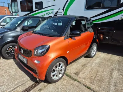 Used Smart ForTwo Coupé Passion 71 HP (52 kW) 2015 Orange Coupe