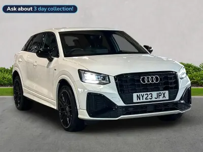 Usado Audi Q2 Black Edition 110 CV (80 kW) 2023 Blanco SUV