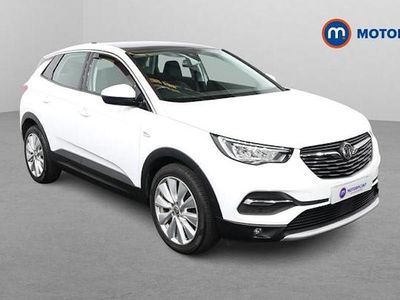 Used Vauxhall Grandland X Elite 131 HP (96 kW) 2020 White SUV