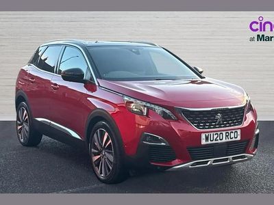 Red Used 2020 Peugeot 3008 Premium SUV | £15,030 (Fair price)