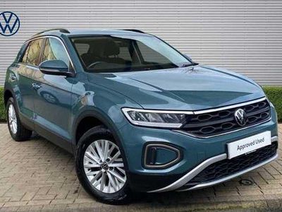Used VW T-Roc Life 110 HP (80 kW) 2023 Blue SUV