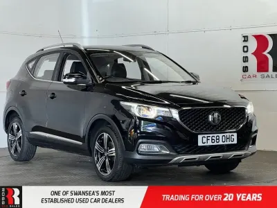 Used MG ZS Exclusive 106 HP (77 kW) 2018 Black SUV