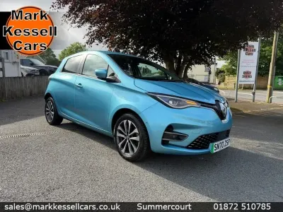 Usado Renault Zoe GT-Line 100 kW (136 CV) 2020 Azul Utilitario