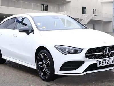 White Used 2022 Mercedes CLA250 Shooting Brake AMG line Estate | £22,699