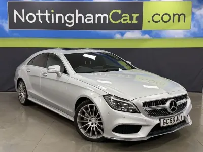 Käytetty Mercedes CLS350 AMG line 258 HP (189 kW) 2016 Hopea Coupe - kaksiovinen