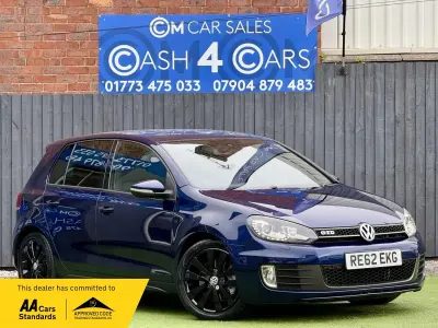 Used VW Golf VII GTD 2012 Blue Hatchback