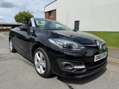 Used Renault Mégane Cabriolet Dynamique 2016 Black Cabriolet