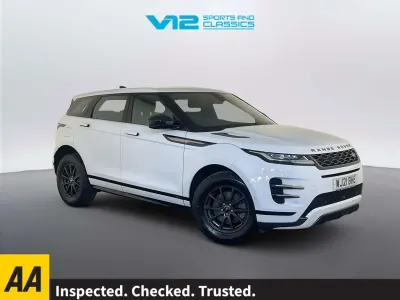Begagnad Land Rover Range Rover evoque R-Dynamic 163 HK (119 kW) 2021 Vit SUV