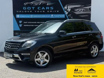 Used Mercedes ML350 AMG 258 HP (189 kW) 2013 Black SUV