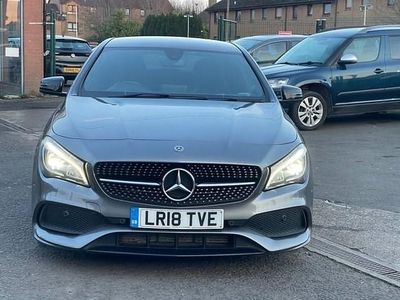 Used Mercedes CLA220 AMG line 177 HP (130 kW) 2018 Grey Sedan