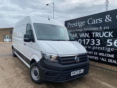 White Used 2022 VW Crafter Trendline Van | £18,950 (Fair price)