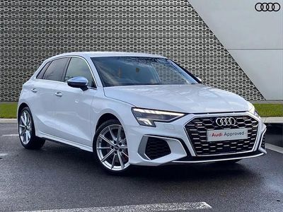 White Used 2021 Audi S3 Sportback Comfort Hatchback | £29,495 (Fair price)