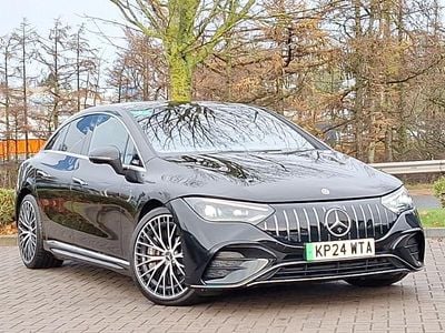 Used Mercedes EQE AMG 53 459 kW (625 HP) 2024 Obsidian black metallic Sedan
