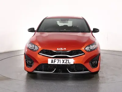 Used Kia Ceed GT-Line 2022 Orange Hatchback