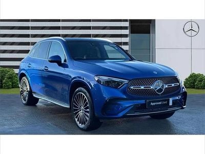 Blue Used 2023 Mercedes GLC300e AMG line SUV | £48,971 (Fair price)