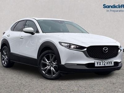 White Used 2022 Mazda CX-30 Inclusive SUV | £15,954 (Fair price)