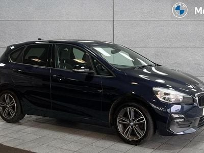Used BMW 218 Sport Line 140 HP (102 kW) 2019 Imperial blue xirallic Estate