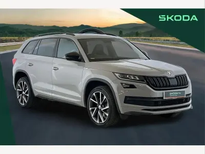 Used Skoda Kodiaq SportLine 200 HP (147 kW) 2021 Meteor grey SUV