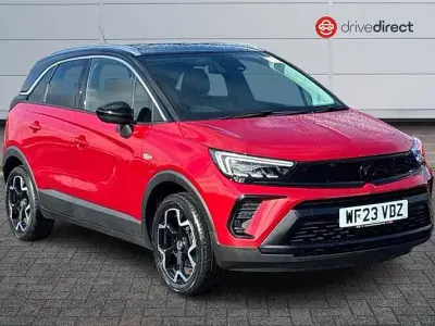 Used Vauxhall Crossland Ultimate 130 HP (95 kW) 2023 Red SUV