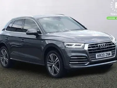 Used Audi Q5 S-Line 245 HP (180 kW) 2020 Grey SUV
