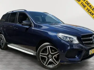 Used Mercedes GLE350 AMG 258 HP (189 kW) 2018 Blue Estate