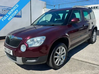 Used Skoda Yeti Elegance 140 HP (102 kW) 2013 Maroon SUV