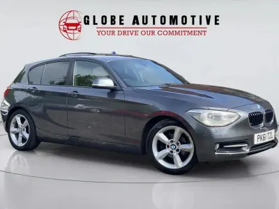Used BMW 118 Sport Line 143 HP (105 kW) 2011 Grey Hatchback