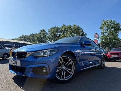 Used BMW 420 M Sport 184 HP (135 kW) 2018 Blue Coupe