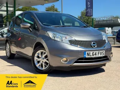 Used Nissan Note Acenta 80 HP (58 kW) 2014 Grey Hatchback